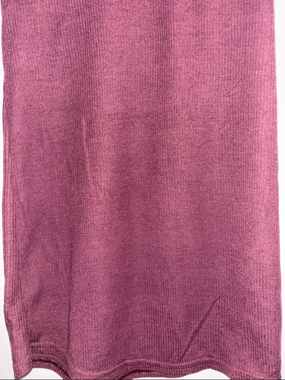 stars above Plum Ribbed Racerback Tank - Picture 3 of 4